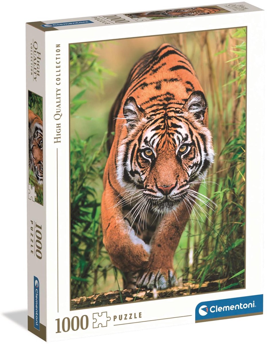 Ty Clementoni legpuzzel the hunter's path - puzzel 1000 stukjes - high quali collection puzzle - puzzels en legpuzzels voor volwassenen