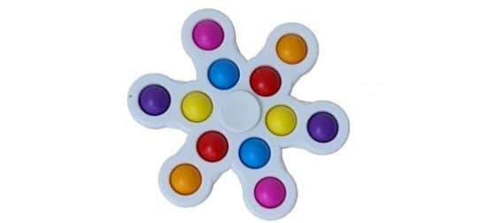 Jonotoys Magic fidget spinner 12 pop kristal