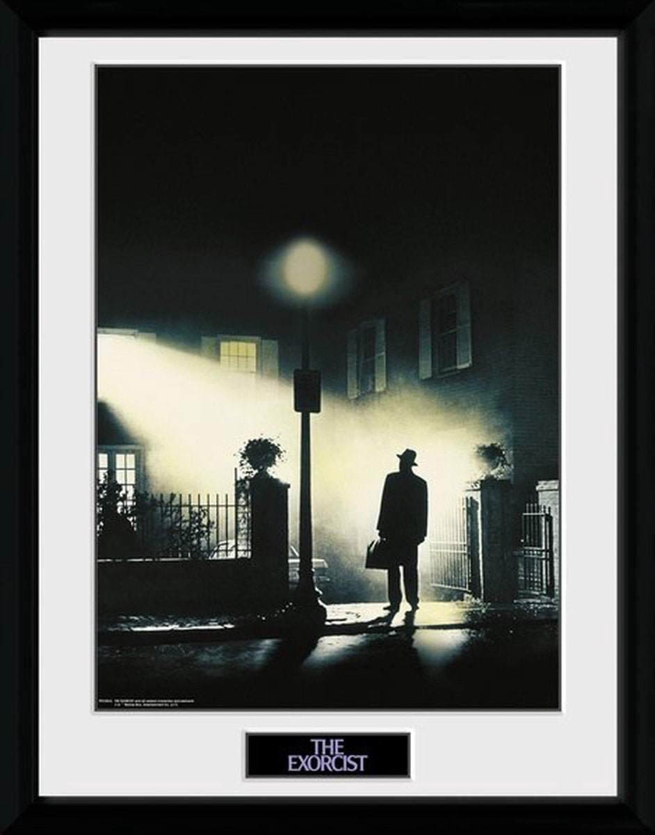 Merkloos Sans Marque The exorcist: key art 30 x 40 cm collector print