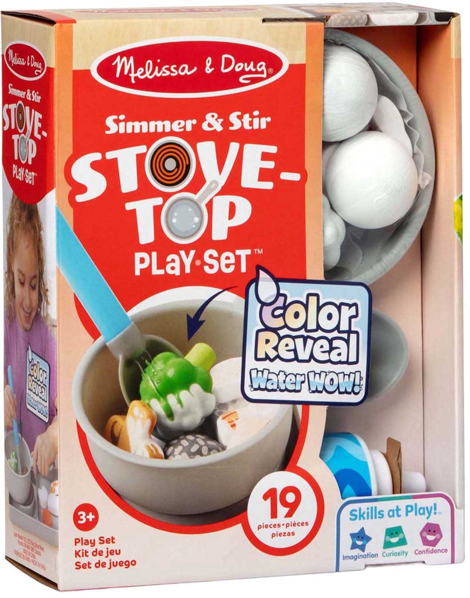 Melissa Doug – water wow! kookplaat speelset – magisch koken met water