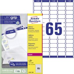 Gerecycleerde etiketten LR7651-100 38,1x21,1mm