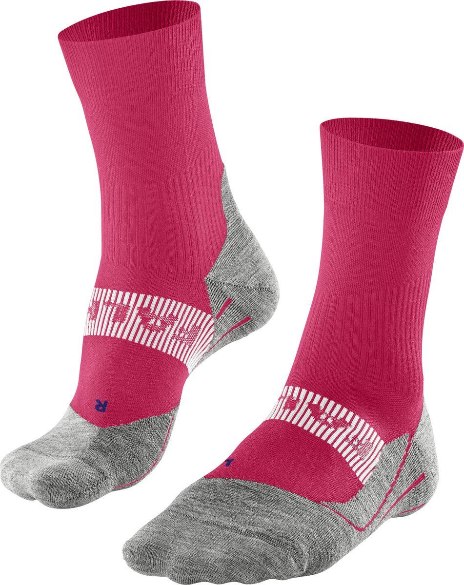FALKE ru4 cool anti-blaar functioneel materiaal hardloopsokken dames rood - maat 37-38