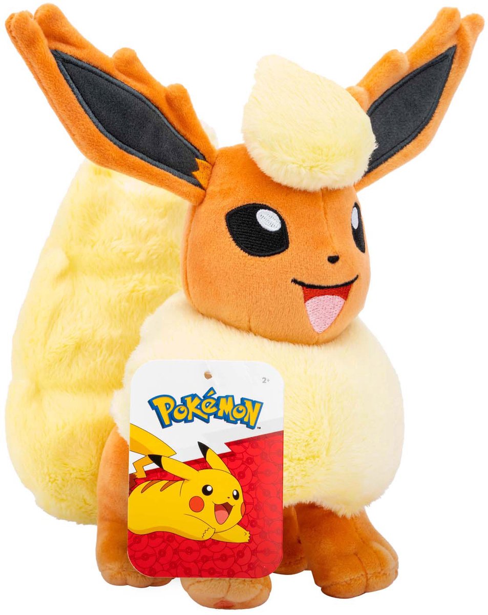 Jazwares Pokémon knuffel pluche flareon - 20cm