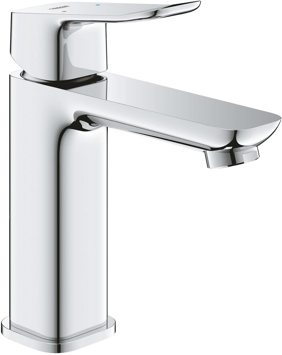 GROHE dice wastafelmengkraan - m-size - waterbesparend - inclusief push-open waste - chroom