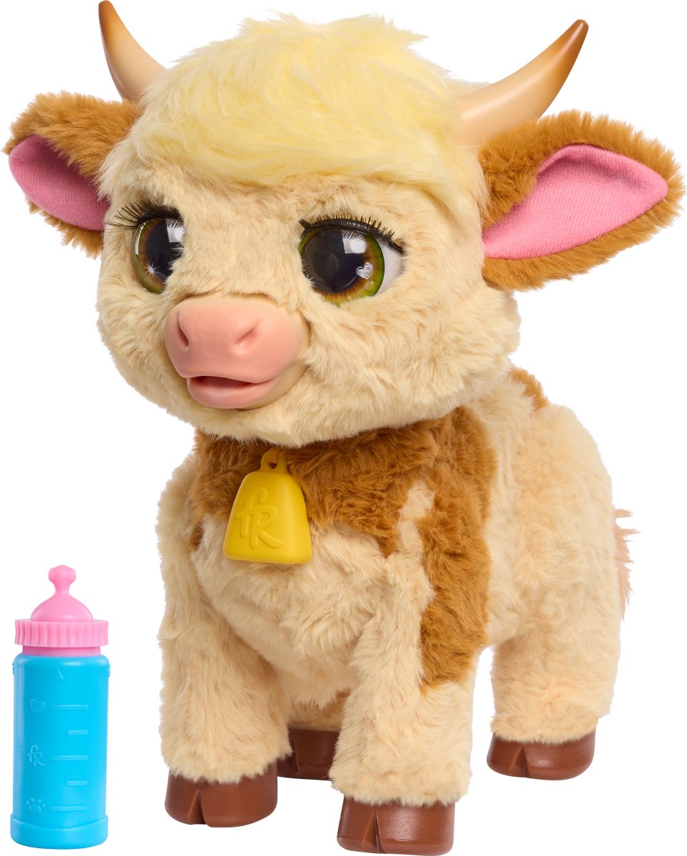 Just Play Furreal maggie de koe - interactieve pluchen knuffel