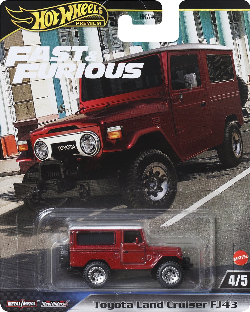 Hot Wheels fast and furious toyota land cruiser fj43