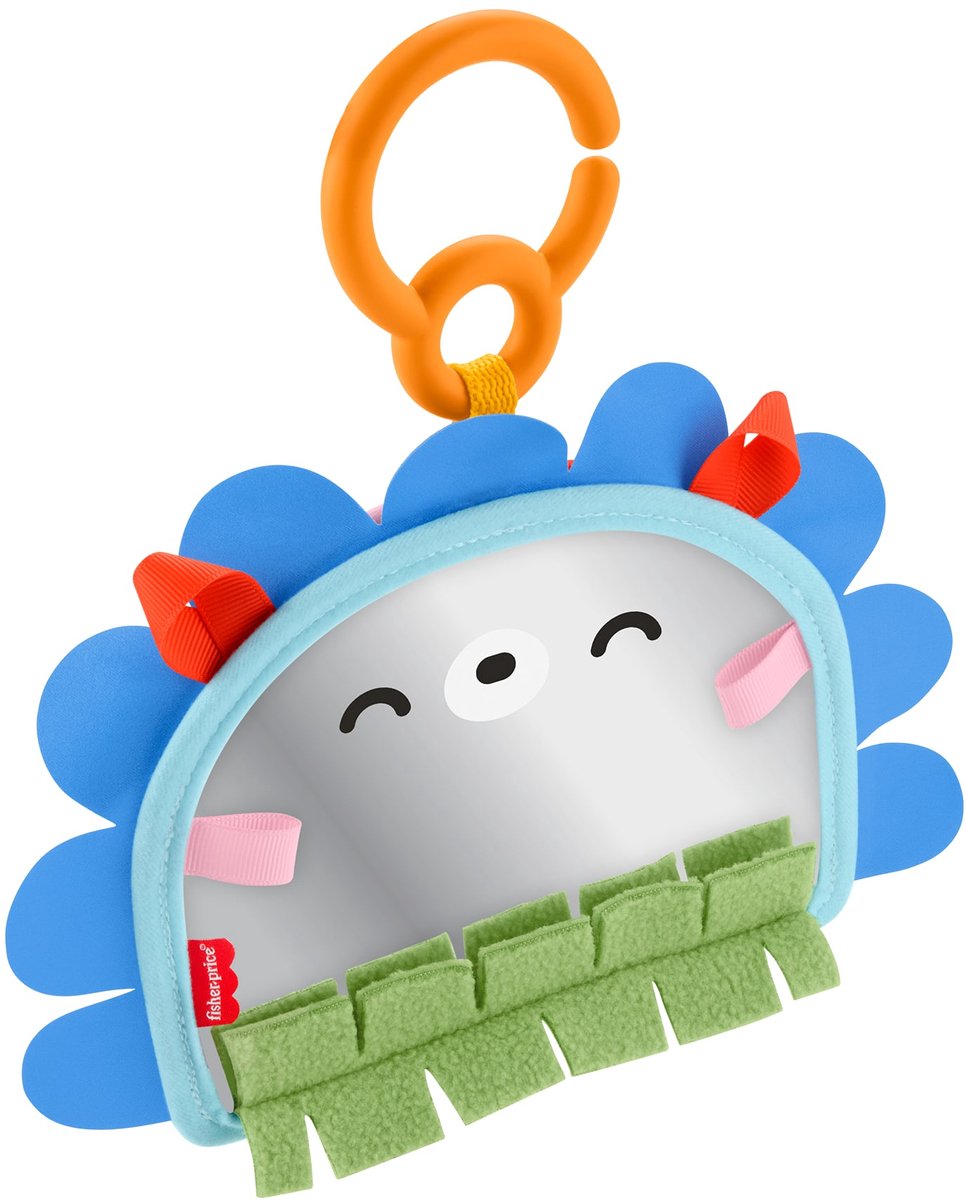 Fisher-Price prop 'n go draagbare spiegel - baby sensorisch activiteitenspeelgoed