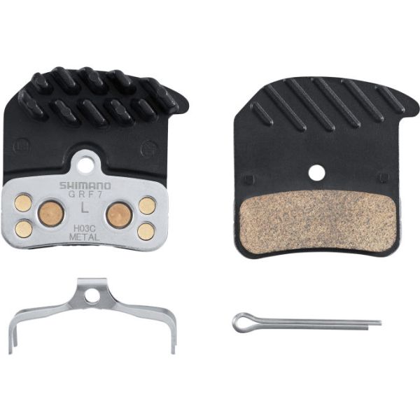 SHIMANO scheibenbremsbelag h03c disc br.pad shim.h03c metal sintered cool.fins