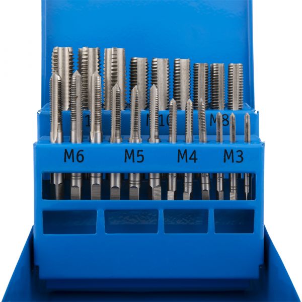 Draad- tapset 21 delig M3-M12