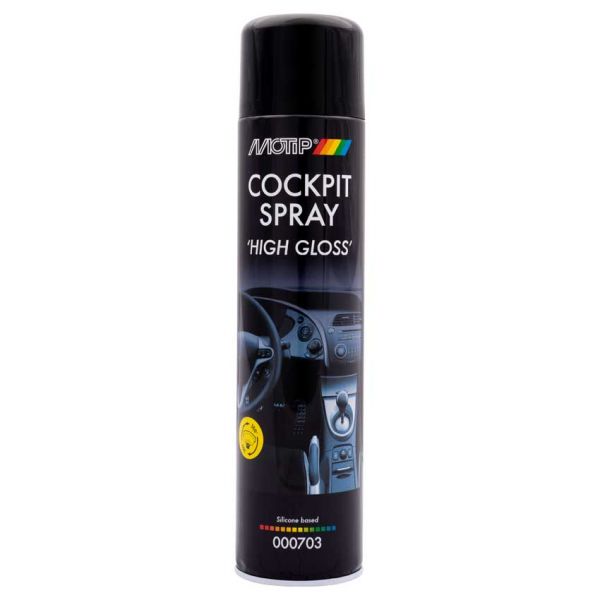 Motip Cockpitspray hoogglans 600 ml.
