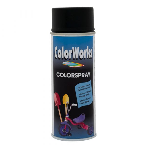 MaxiColor RAL 9005 zwart zijdeglans