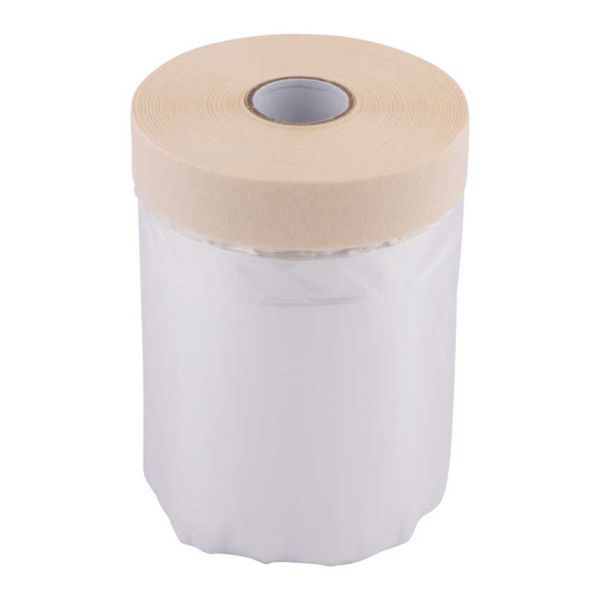 HPX Producten afdekfolie met afplakband easy mask film crepe 55cm x 33m