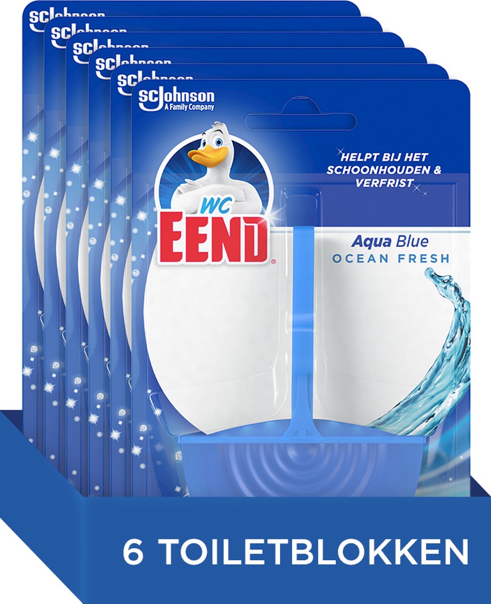 WC-Eend toiletblok aqua blue ocean fresh
