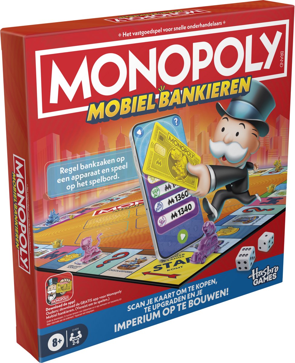 Monopoly mobiel bankieren - gezelschapsspel
