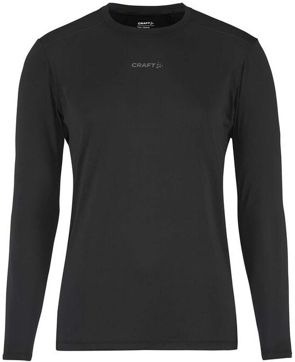 Craft adv essence 2 running longsleeve heren - zwart | maat: xl