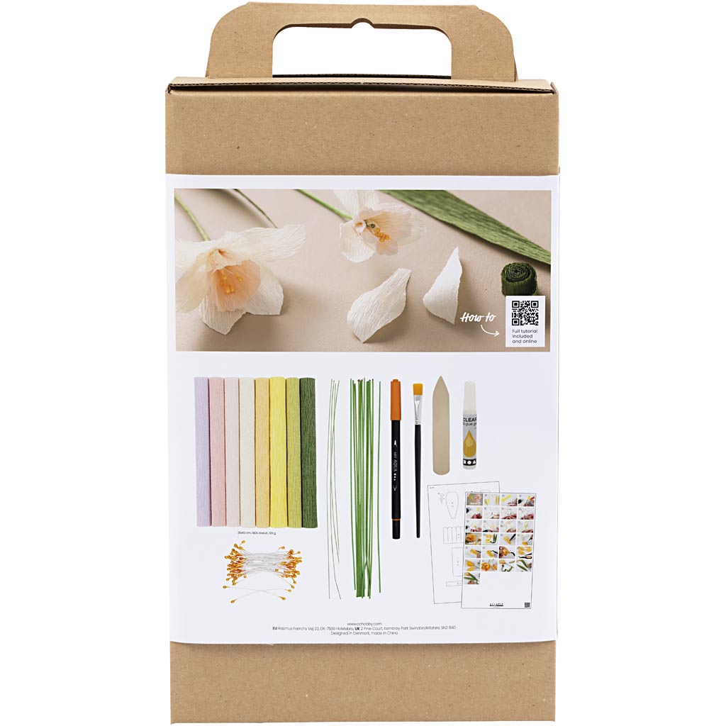 Creativ Company Https: www.cchobby.nl hobbyset-crepepapier-1-doos-977534