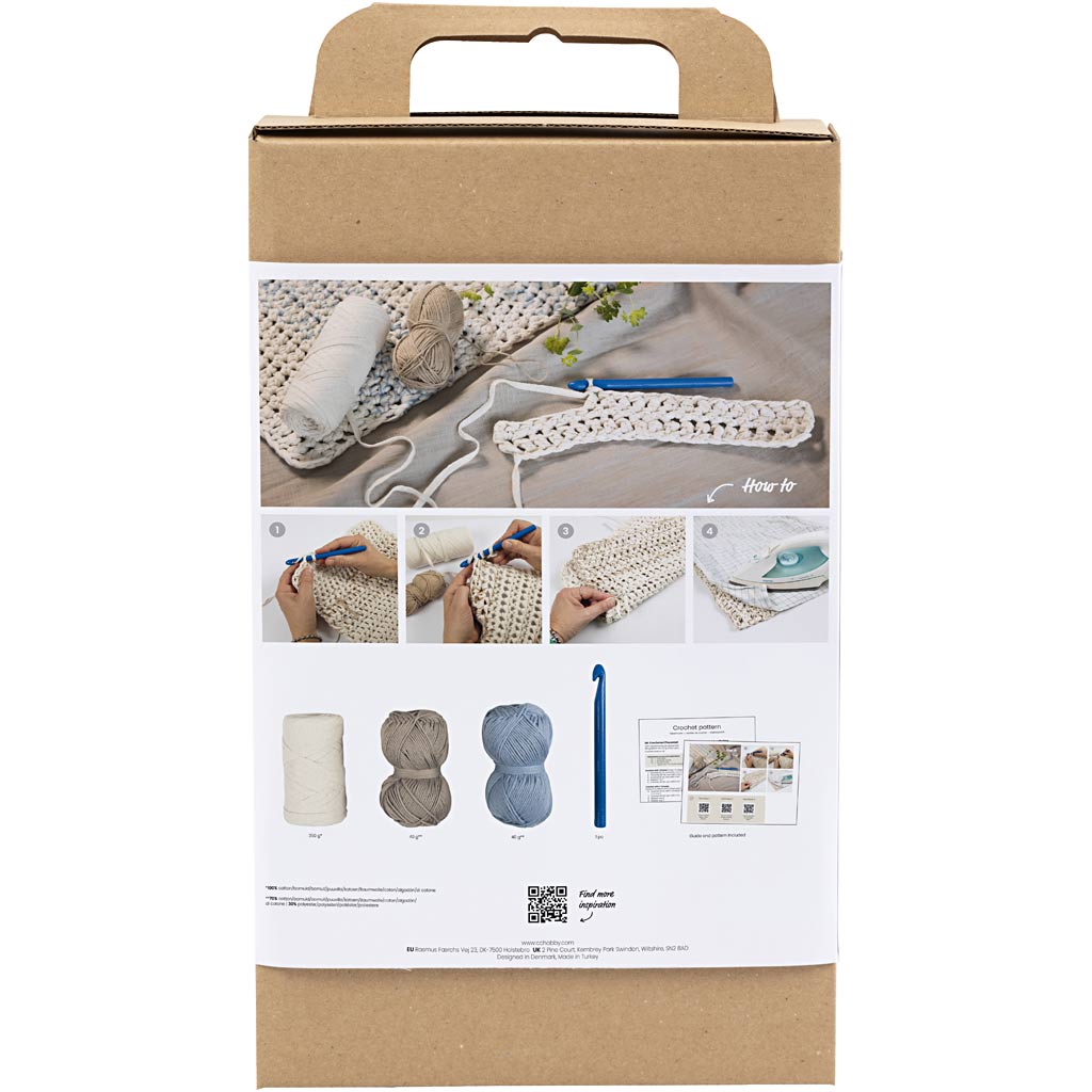 Creativ Company Https: www.cchobby.nl hobbyset-haken-placemat-1-doos
