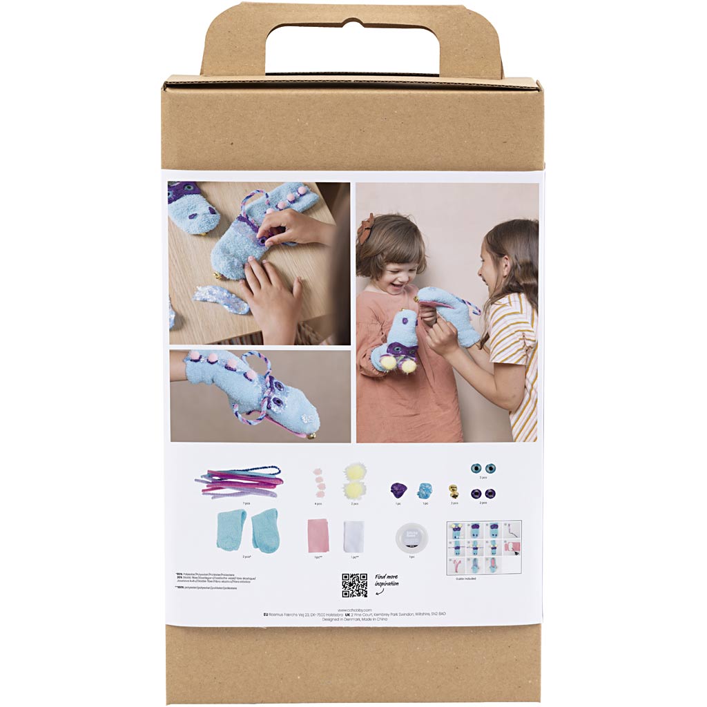 Creativ Company Https: www.cchobby.nl hobbyset-decoratie-sokkenmonster-diverse-kleuren-1-doos