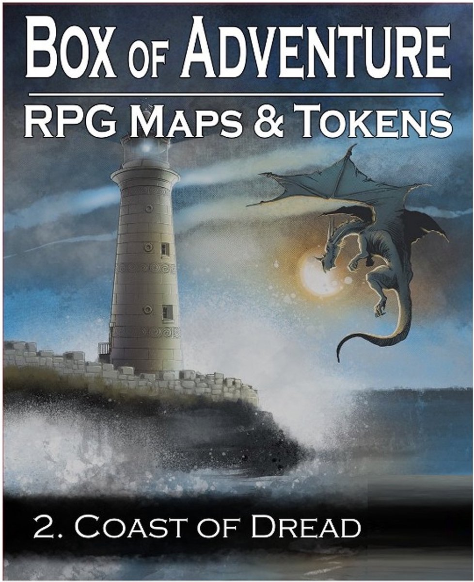 Loke BattleMats Box of adventure the coast of dread