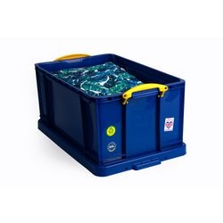 Opbergdoos Really usefull Box 71x44x31cm 64L blauw