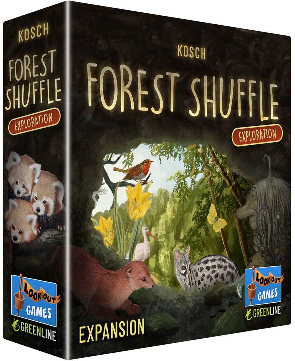 Wancelot Lookout games forest shuffle exploration expansion - met 55 kaarten