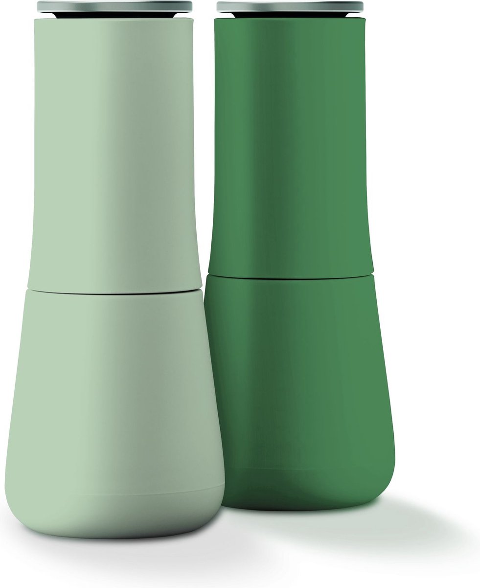 Joseph Joseph editions perper- en zoutstel - set van 2 stuks - groen