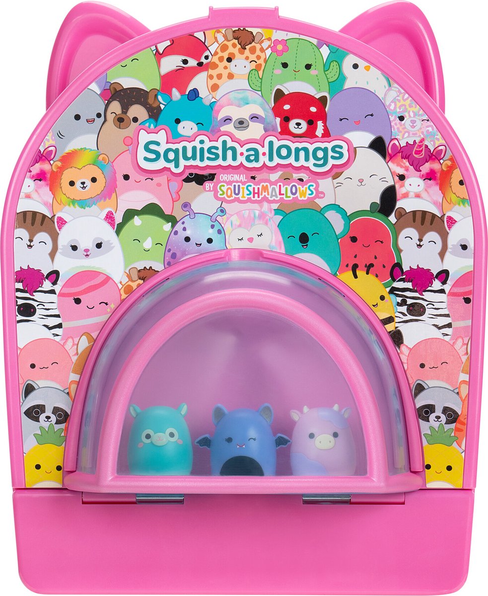 Jazwares Squish-a-longs - on the go playset party pack