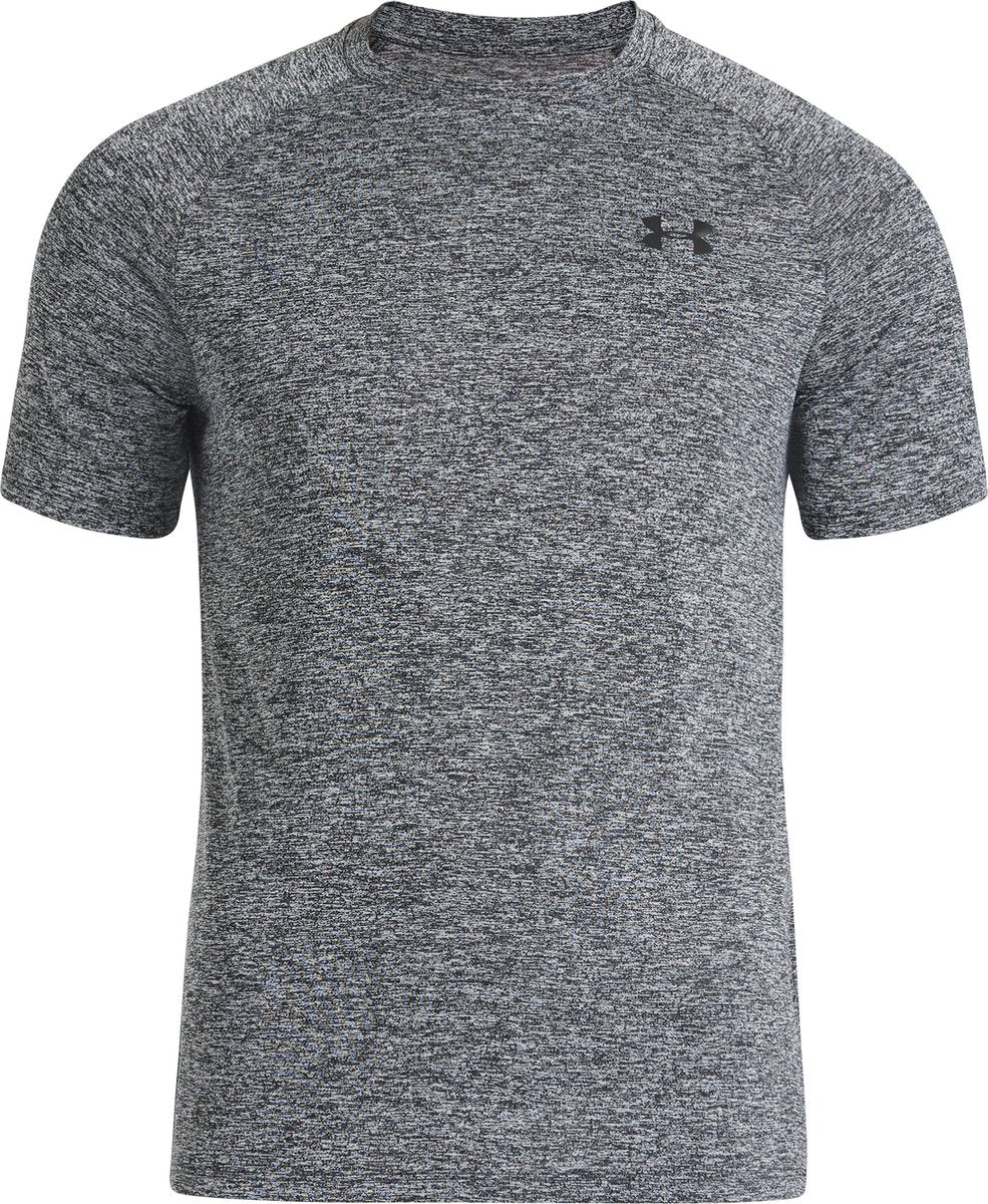 Under Armour ua tech 2.0 ss tee-blk heren sportshirt - zwart