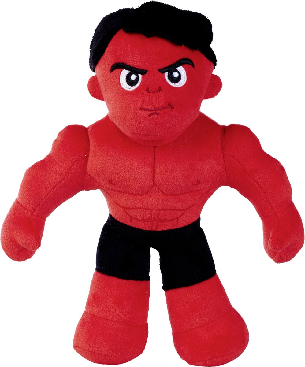 Simba Toys Plush - Disney Disney - red hulk - marvel - verstelbaar - knuffel - 25cm - vanaf 0m.