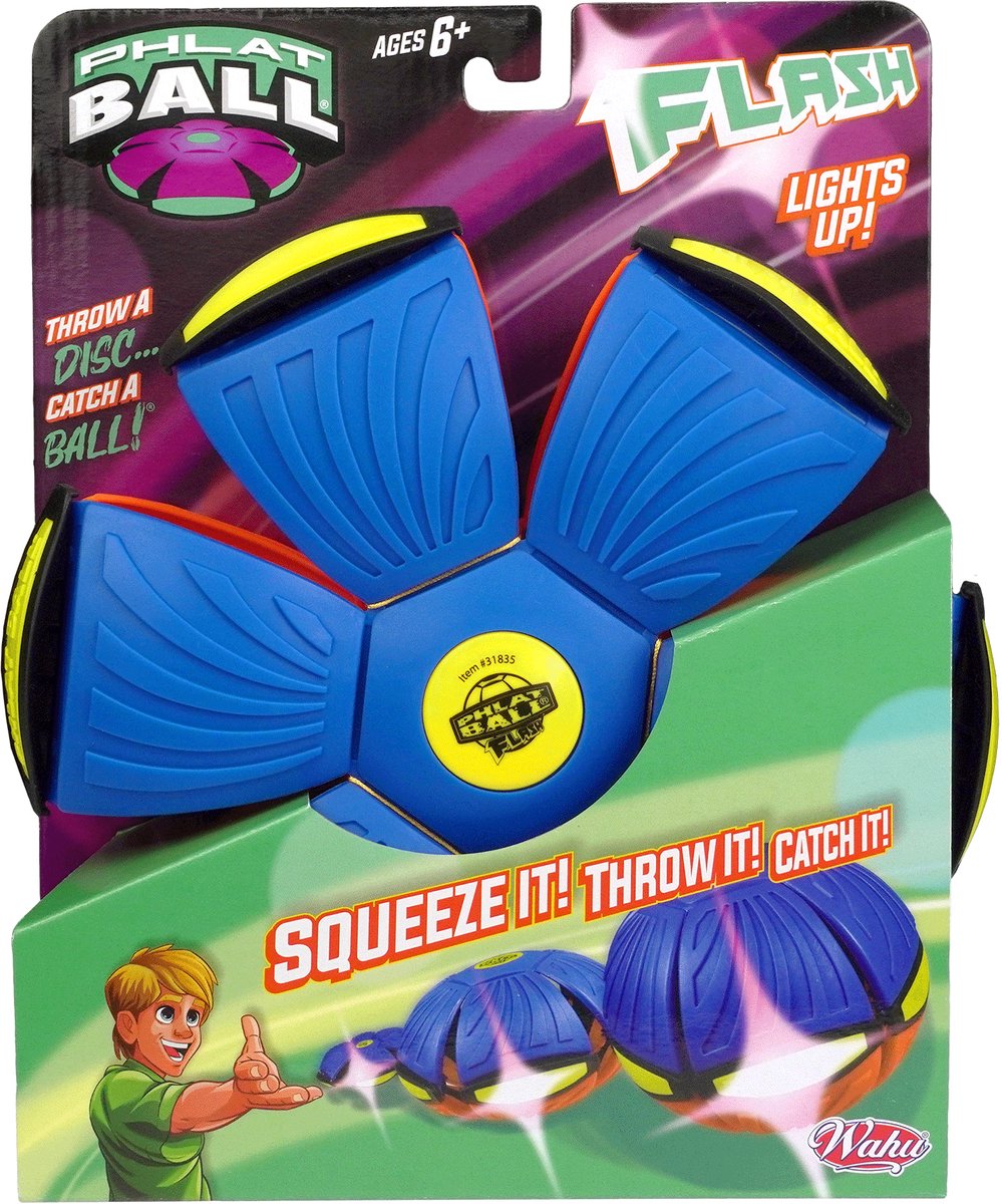 Goliath Phlat ball flash led - groen - bal -