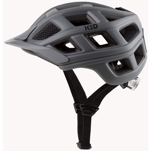 Ked Fietshelm crom m (52-58cm) - mat grijs