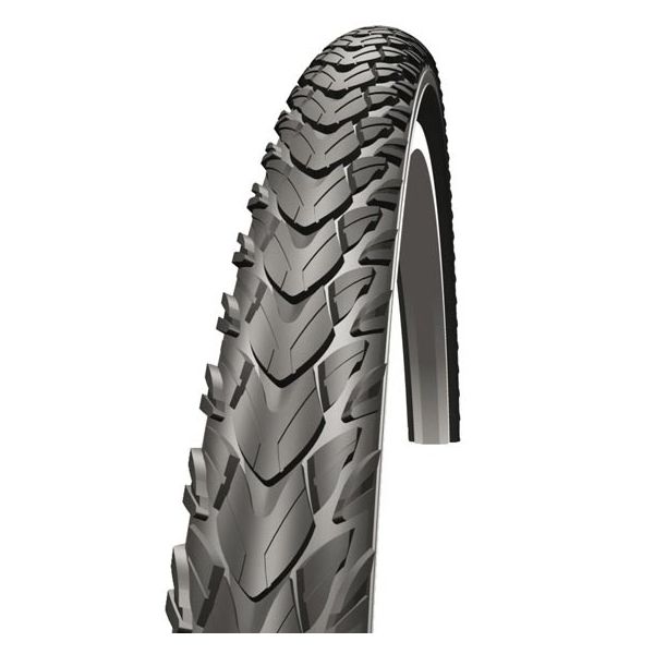 Schwalbe Vouwband marathon mondial evo dd 28 x 1.75 47-622mm - zwart met reflectie