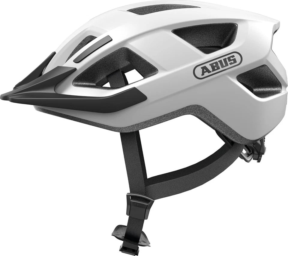 ABUS helm aduro 3.0 led polar white s 51-55cm