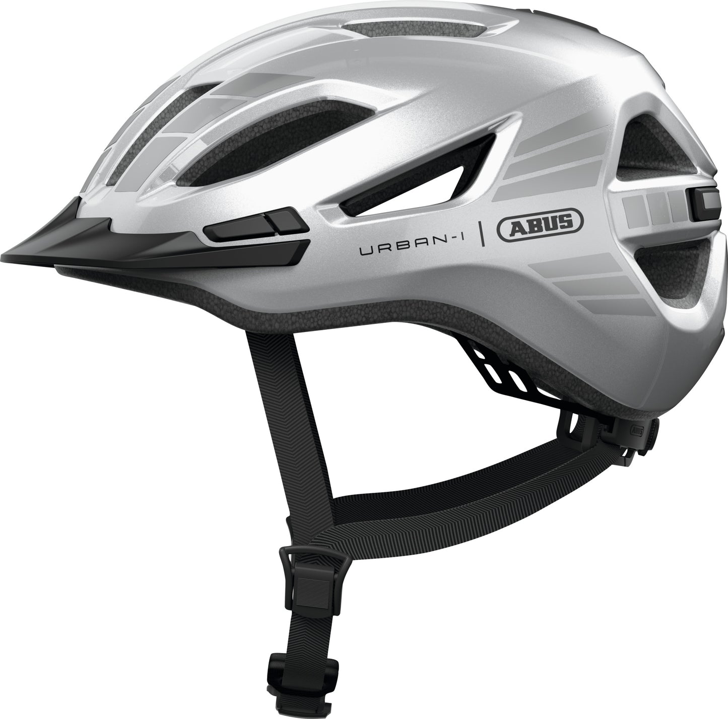 Abus helm urban-i 4.0 lr signal silver xl 60-64cm