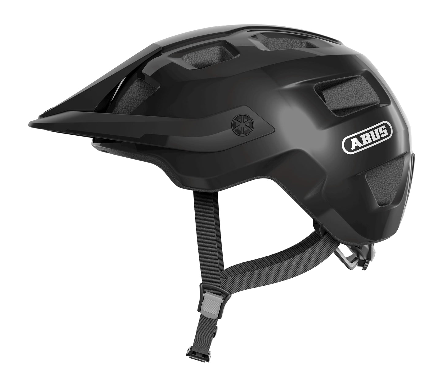 Abus helm MoTrip shiny Zwart L 57-61cm