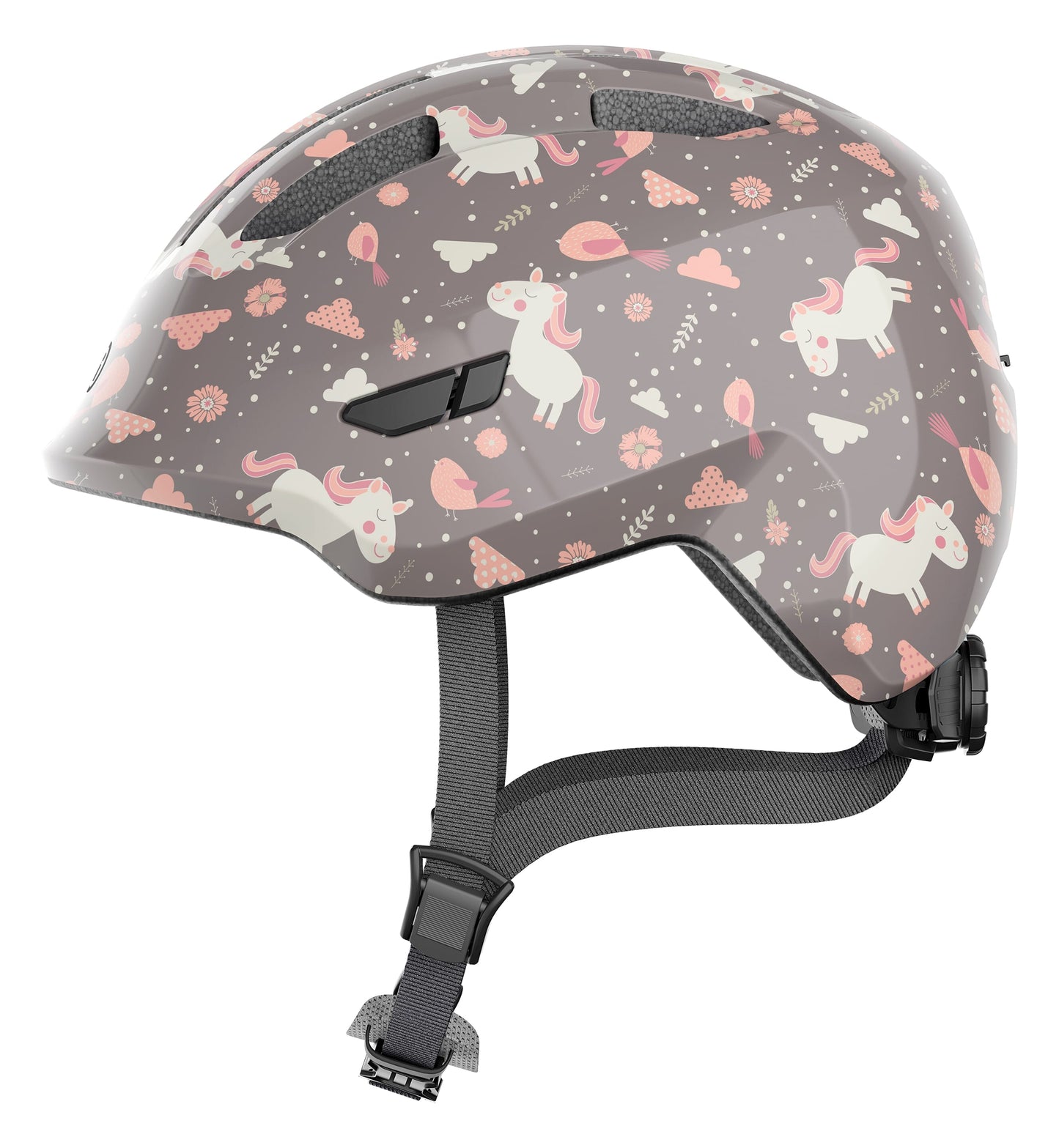 Abus helm Smiley 3.0 Grijs hGoudse S 45-50cm