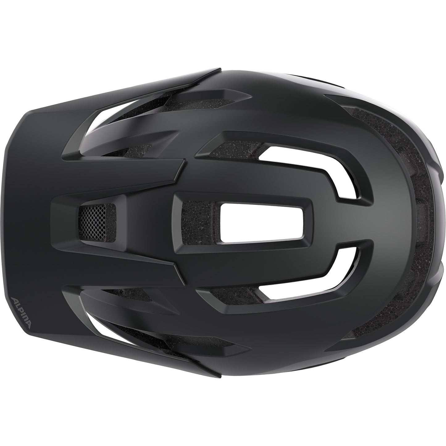 Olympic Sportswear Alpina sports mtb helm taunus 55-59 mat zwart grijs