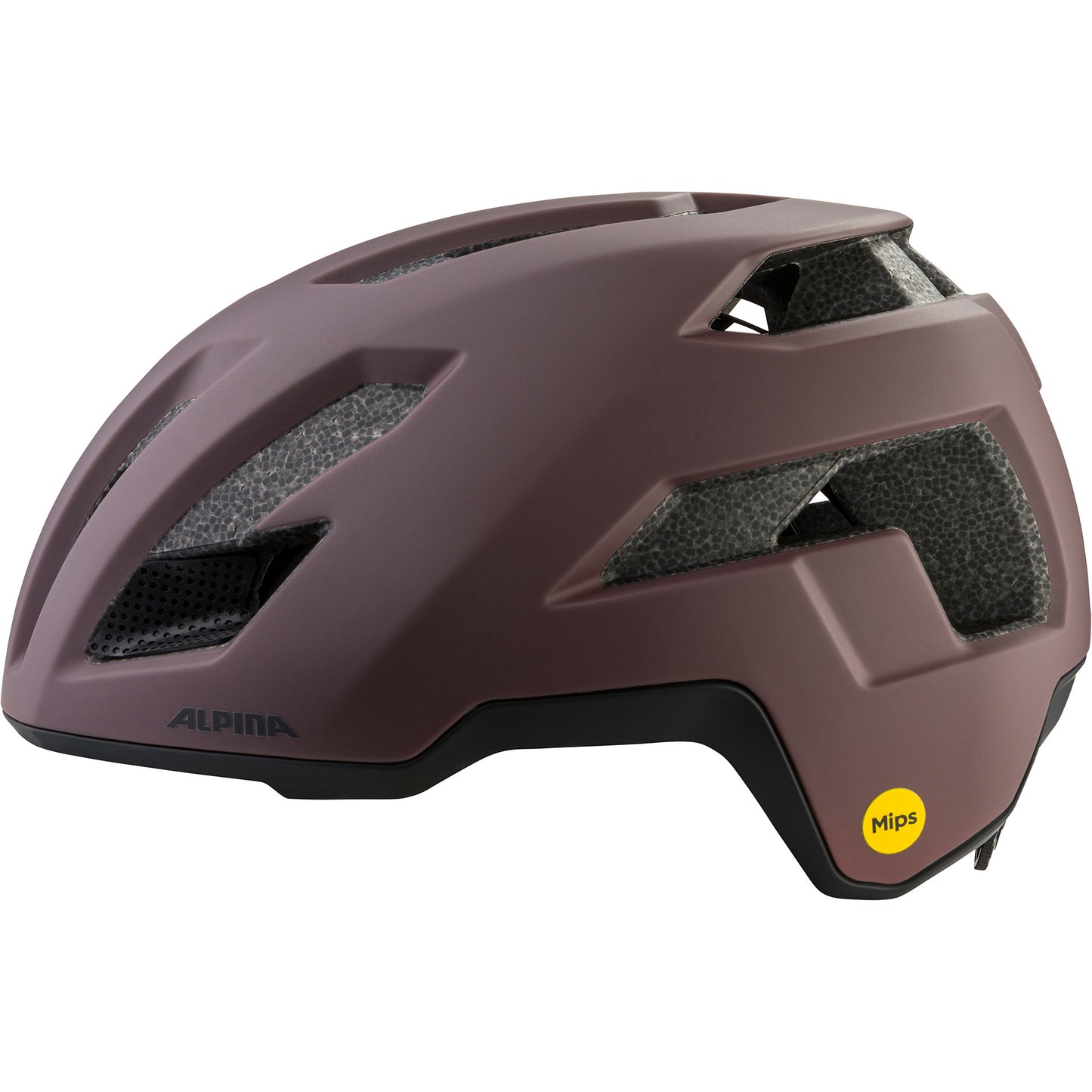 Olympic Sportswear Alpina sports tour helm taunus gravel mips 52-56 mat donkerbr