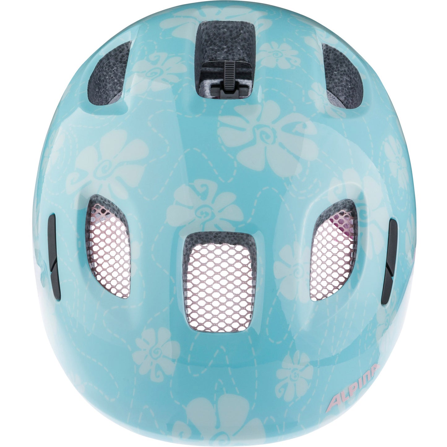 Olympic Sportswear Alpina sports kinderhelm ximo 2 aqua rose flower 49-54 glans