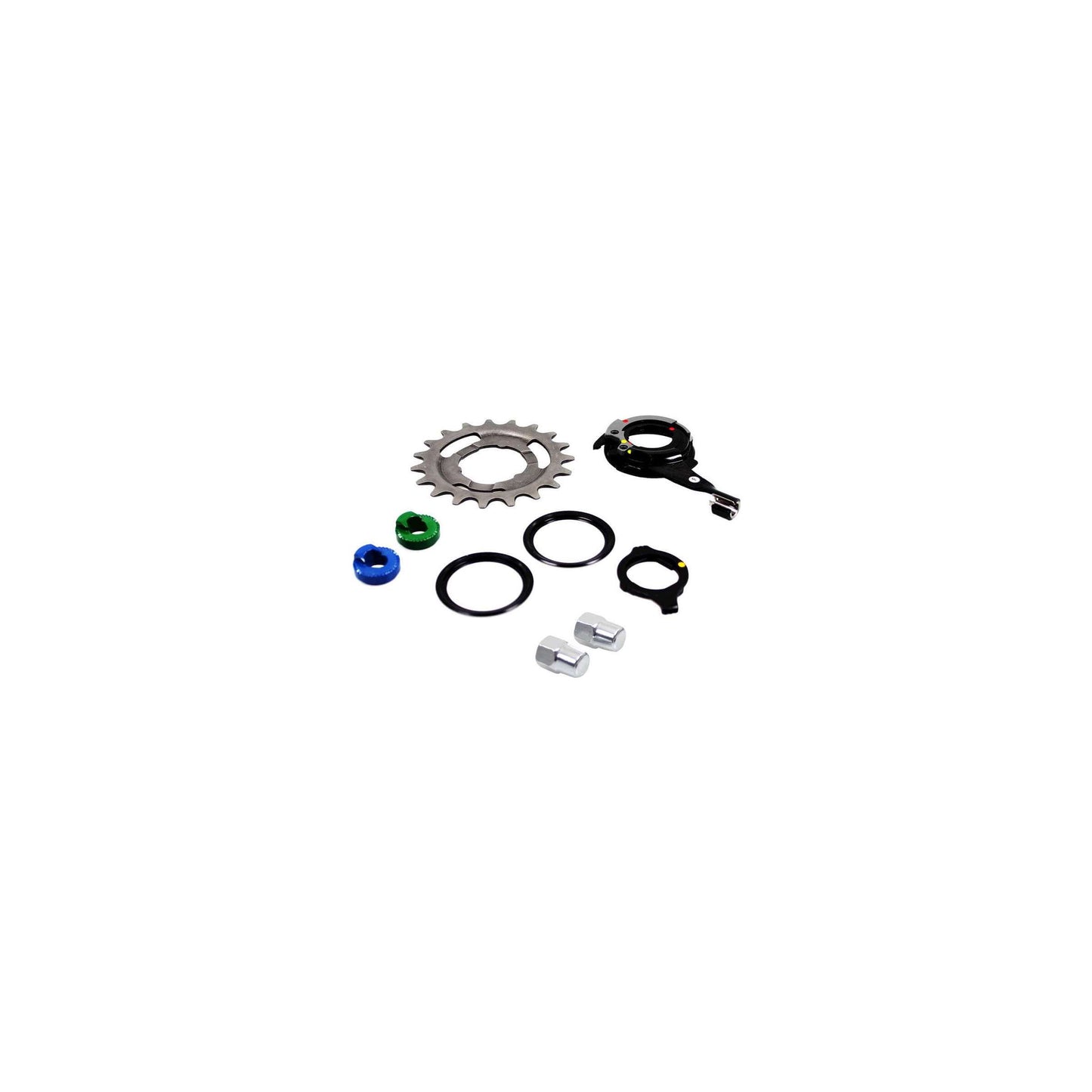 Roland Achterwiel 28 Nexus 8 RB ZAC2000 zilver RVS spk
