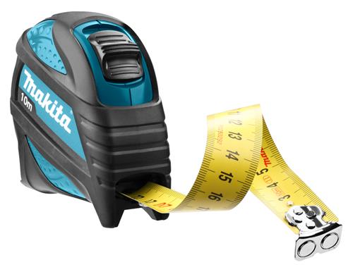 Makita Accessoires Makita rolmaat 10mtr 25mm t=cm