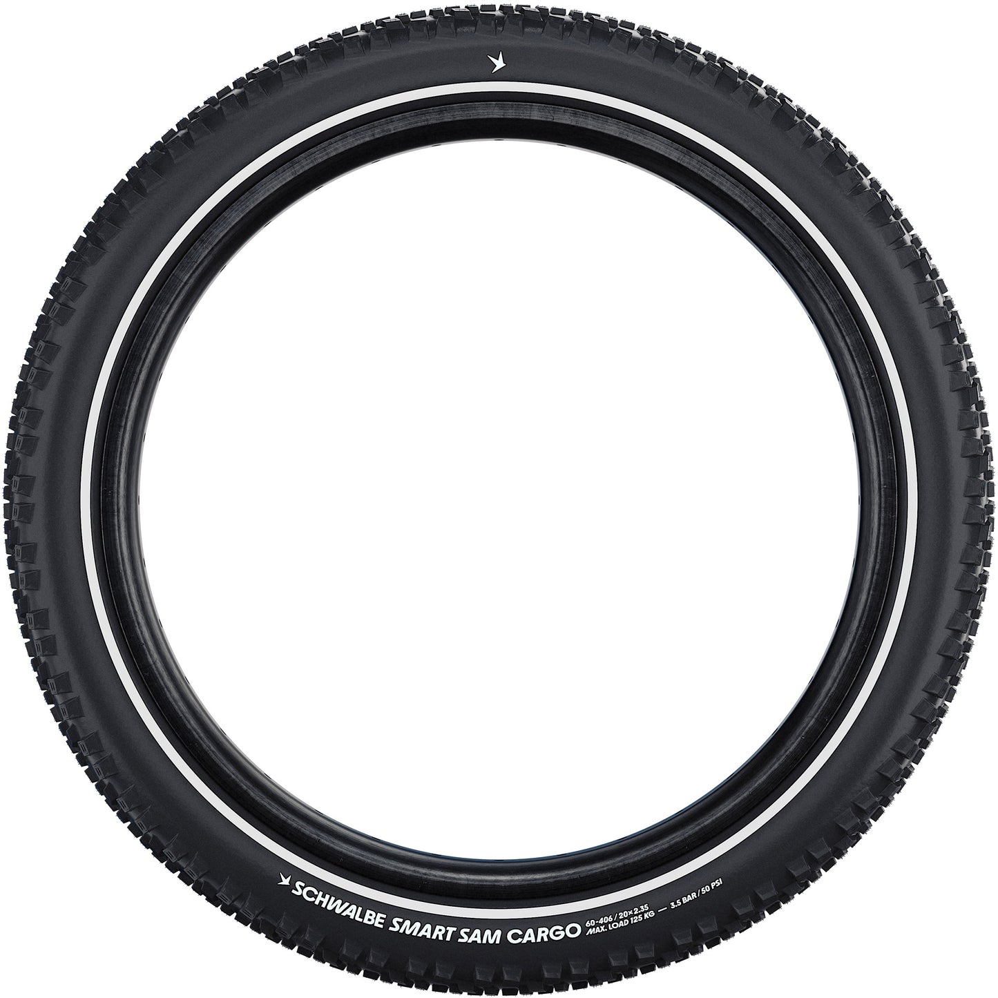 Schwalbe draadband smart sam cargo 60-406 +r zwart