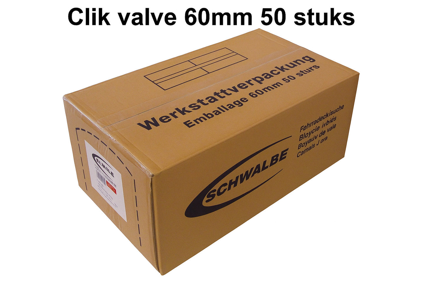 SCHWALBE schlauch nr. 15 tube #15 scv 23 30-622 630 60mm loose