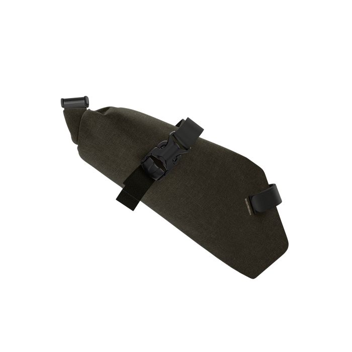 BROOKS Scape saddle roll bag (1l) - mud green