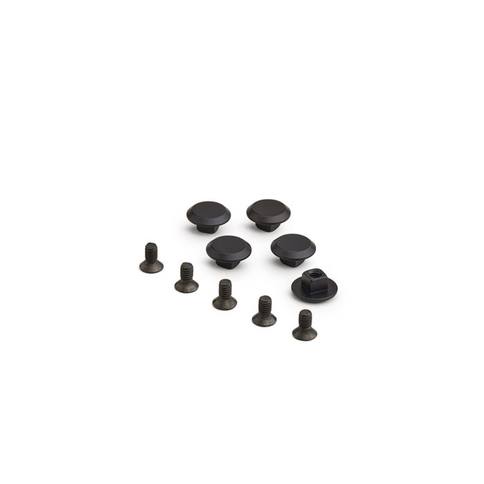 BROOKS Aluminium threated rivets for cambium - black anodised (5 pieces)