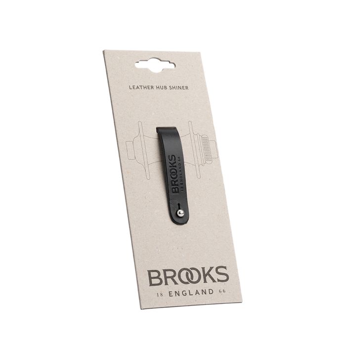 BROOKS Leather hub shiner - black