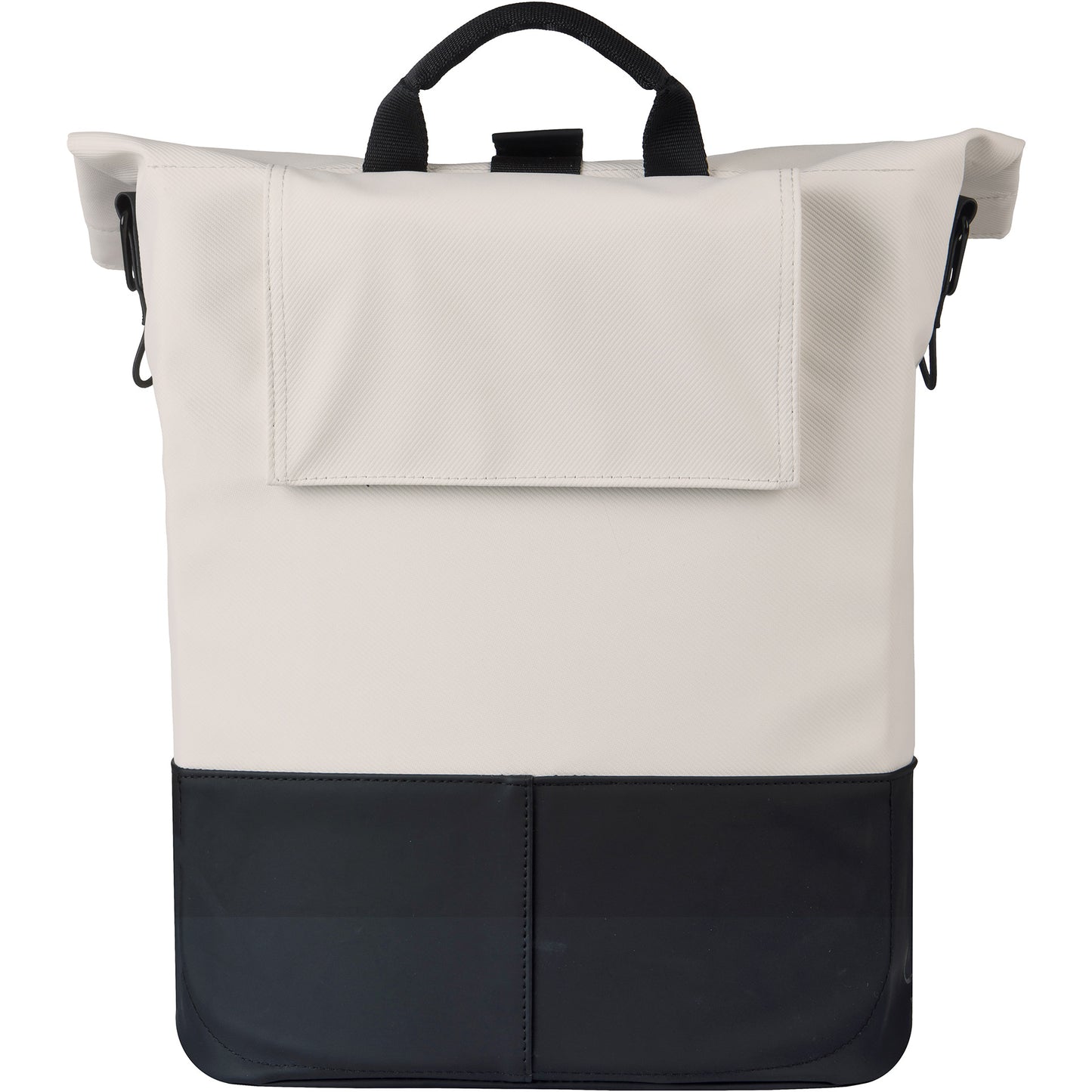 Basil B.V. Tas basil cove shopper wit zwart | mik hooks | 16l