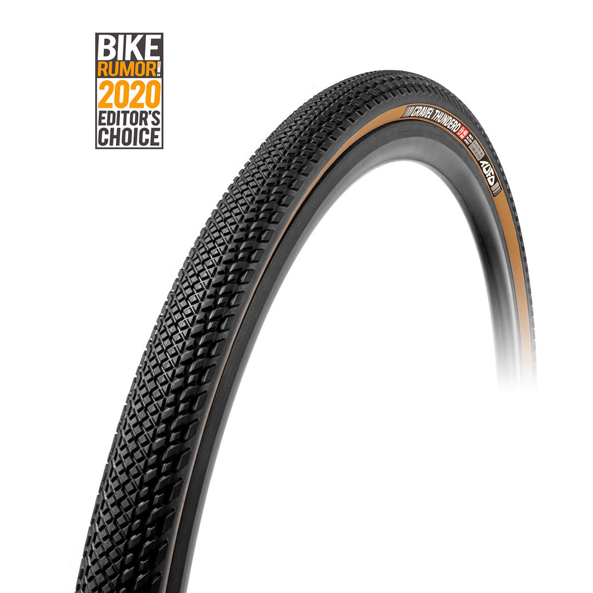 Tufo vouwband gravel thundero 40-622 zwart beige
