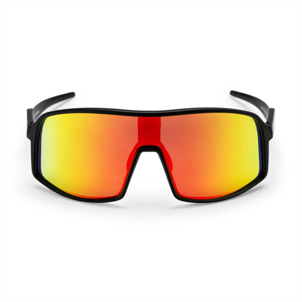 CHPO bril henke black red mirror