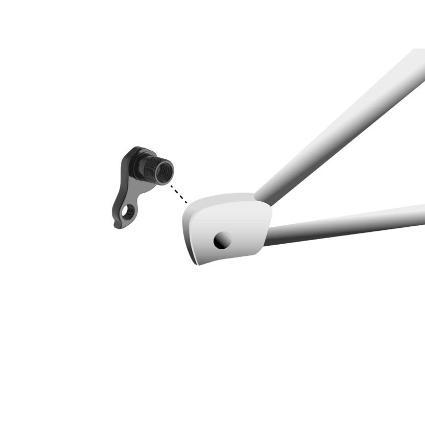 UNION schaltauge dropout gh-189 incl. screws